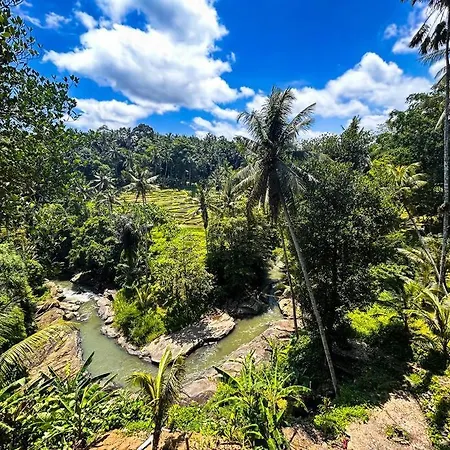 Ubud Riverside Villa Exterior photo